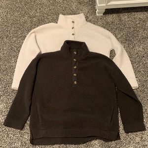 Aerie Oversized Sherpa Sweatshirts